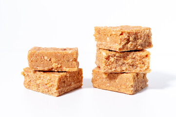 Traditional Brazilian peanut-based candy called 