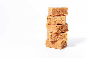 Traditional Brazilian peanut-based candy called 
