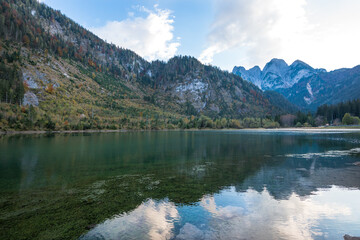 Beautiful view of Gosaub Lake by the afternoon - Gosau, Austria