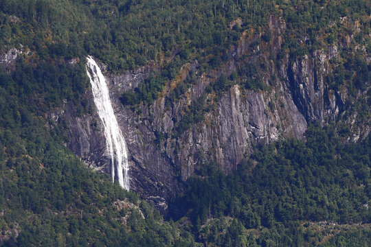 Norwegen - Kvinnefossen Wasserfall / Norway - Kvinnefossen waterfall /