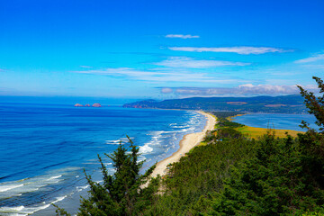 oregon pacific coast line