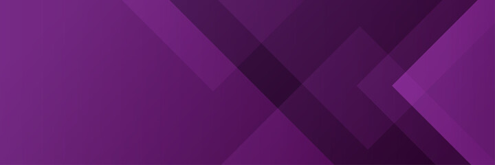 Fototapeta premium Modern abstract purple banner background