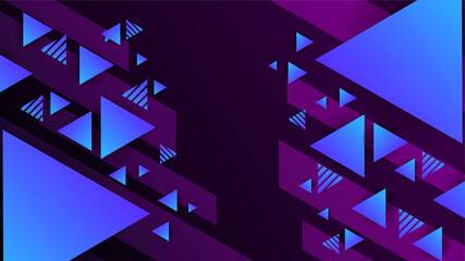 Obraz premium Shape and Line Colorful Abstract Memphis Geometric Design Background
