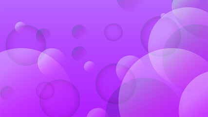 Purple Buble Colorful Abstract Geometric Design Background
