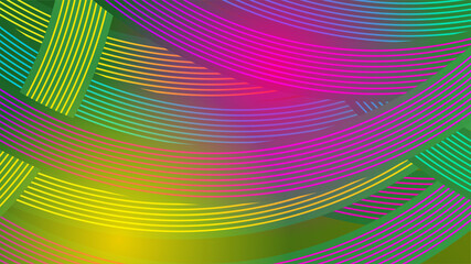 Blend line Colorful Abstract Geometric Design Background