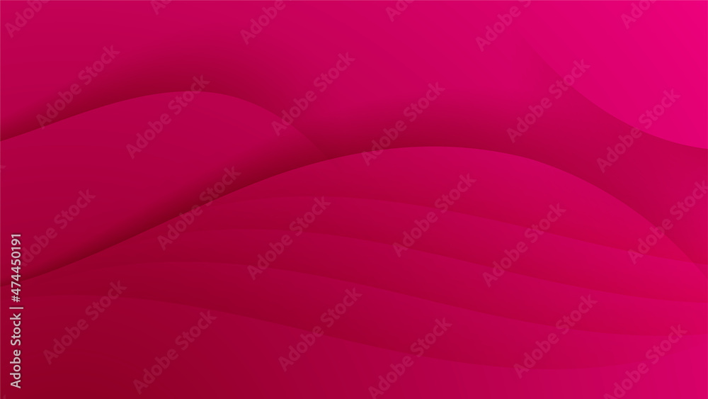 Poster Gradient Wavy Transparant magenta Colorful Abstract Geometric Design Background