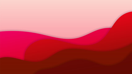 Gradient Fluid red Colorful Abstract Geometric Design Background
