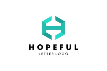 Letter H Logo : Suitable for Company Theme, Jewelry Theme, Technology Theme, Initial Theme, Infographics and Other Graphic Related Assets.