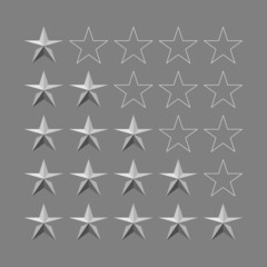 rating star concept