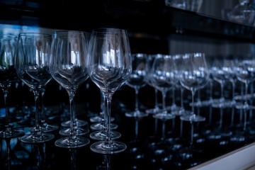  champagne glass, celebration, empty glass on the table