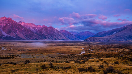 Ashburton high country dawn