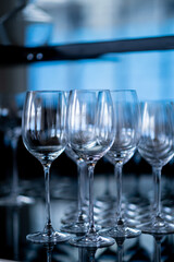  champagne glass, celebration, empty glass on the table