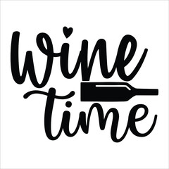  win svg design  wine time