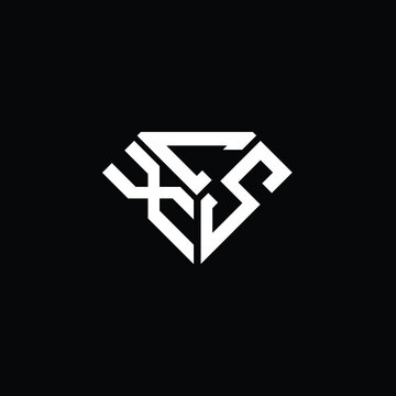 XCS letter logo creative design. XCS unique design