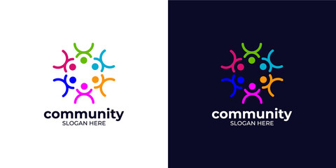 community logo for company and agency