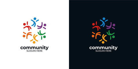 community logo for company and agency