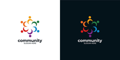 logo community of company and agency