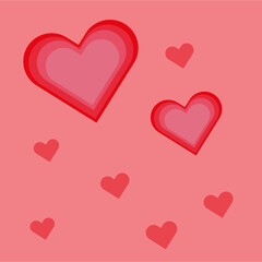 a series of vivid illustrations dedicated to valentine's day