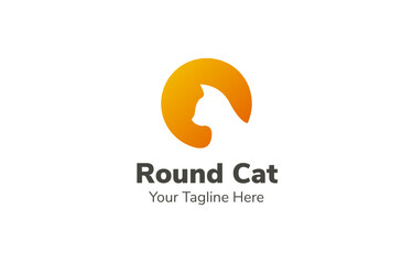 Round Cat logo for cat care community