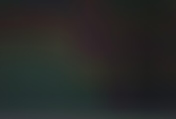 Dark Black vector blurred background.