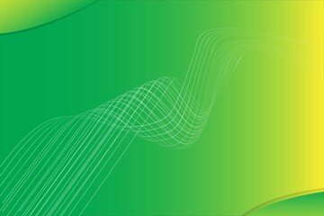 green and yellow background nature with simple lines. eps10 vector