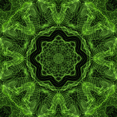 Guilloche seamless lattice texture, web cyber backdrop.  Abstract mesh background with waves ornament, line art,