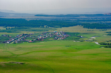 Гора Калкан (Вид на деревню Калканово)