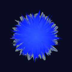 Beautiful wild flower colorful.