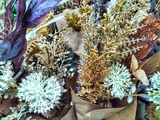 Decorative flowers dried flowers for home interior decoration 