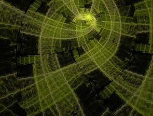 Imaginatory fractal abstract background Image