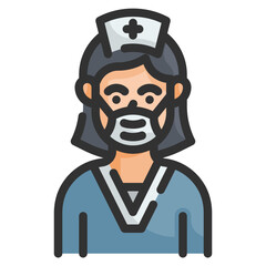 nurse line icon