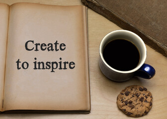 Create to inspire