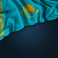 Kazakhstan independence day greetings card
