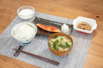 健康に気をつかった朝食イメージ