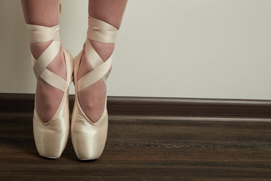 Ballerina Feet Closeup