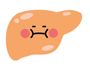 肝臓　キャラクター　肝脂肪