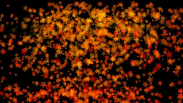 Vom Himmel fallende farbige Bl&auml;tter