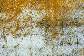 An empty multicolored background for use in advertising or design. An old concrete wall with cracks and traces of old paint. Place to insert text.