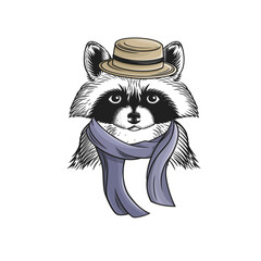 Crazy creative animal design with accessories 