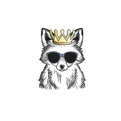 Crazy creative animal design with accessories 