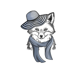 Crazy creative animal design with accessories 