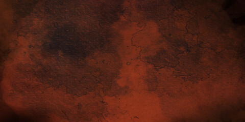 Rusty metal texture wall dark scary. Dark cement for background. Horrible wall full of scratches. School Background color texture Old paper Vintage Banner Graphics Dark background