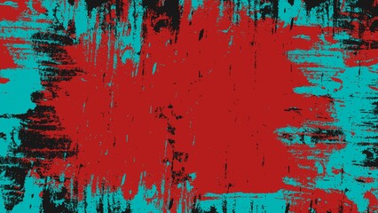 Abstract Colorful Paint Grunge Texture Background Design