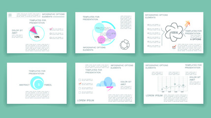Cards for business data visualization