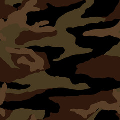 Full seamless camouflage texture skin pattern vector for military textile. Usable for Jacket Pants Shirt and Shorts. Dirty army camo masking design for hunting fabric print and wallpaper.