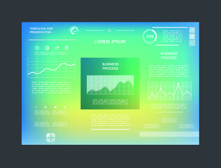 Cards for business data visualization
