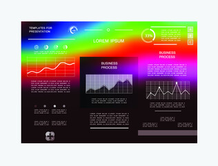 Cards for business data visualization