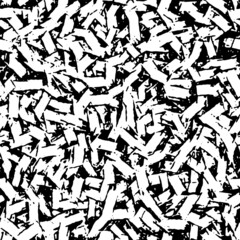 Full seamless abstract pattern texture vector for decor and textile. Black and white design for girls, boys textile fabric printing and wallpaper. Design for fashion and home design background..