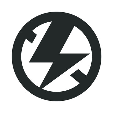 Blackout icon, power outage vector illustration
