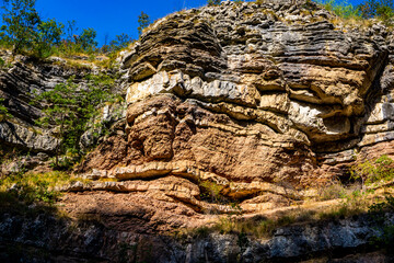 Obraz premium Boljetin river gorge in Eastern Serbia